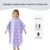 Kids Poncho Towel, 4-6 Years
