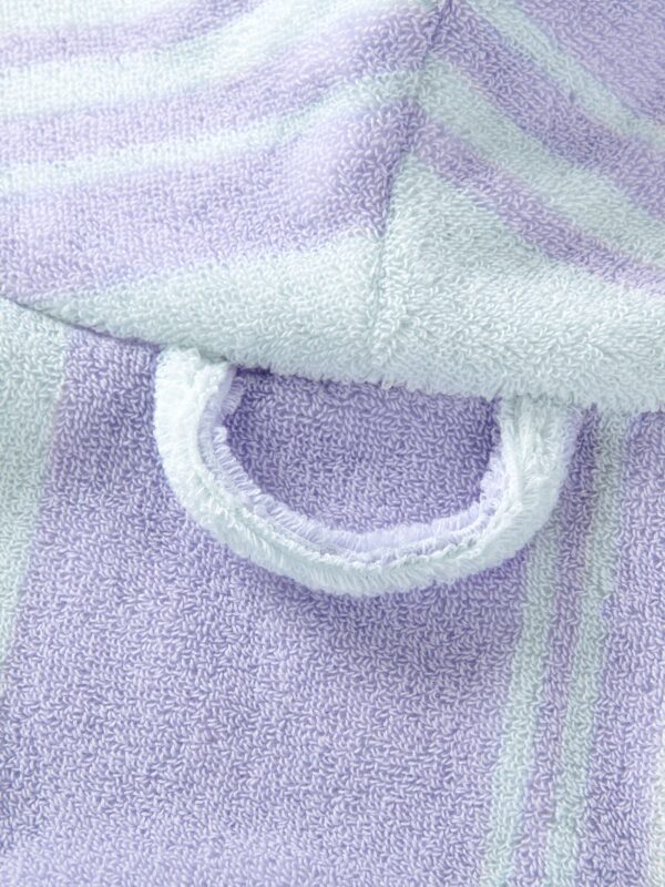 samifyhome-adult-shawl-collar-cotton-bathrobe-taro-purple6 Luxury 100% cotton adult bathrobe featuring a soft shawl collar design in elegant taro purple1