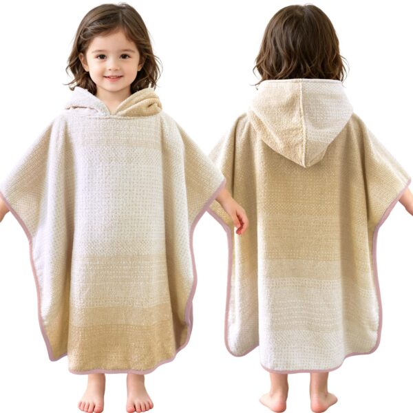 Toddler Hooded Bath Poncho Towel  | 3-5 Years