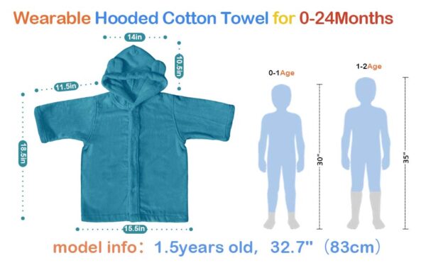 Bear Baby Hooded Towels