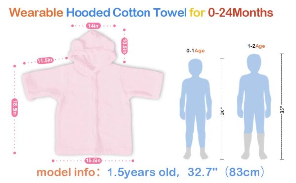 Bear Baby Hooded Towel